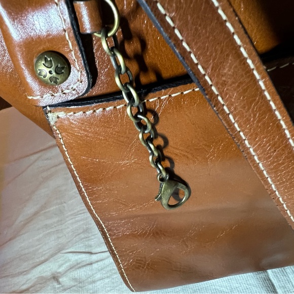 Patricia Nash Brown Leather Shoulder Bag - Picture 2 of 14